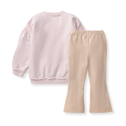 Baby Girl Sweatshirt Set
